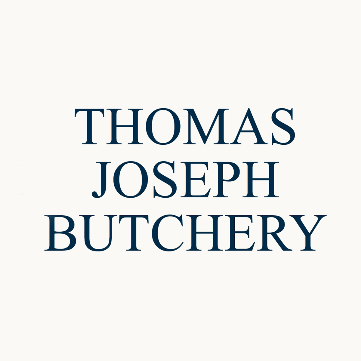 Thomas Joseph Butchery